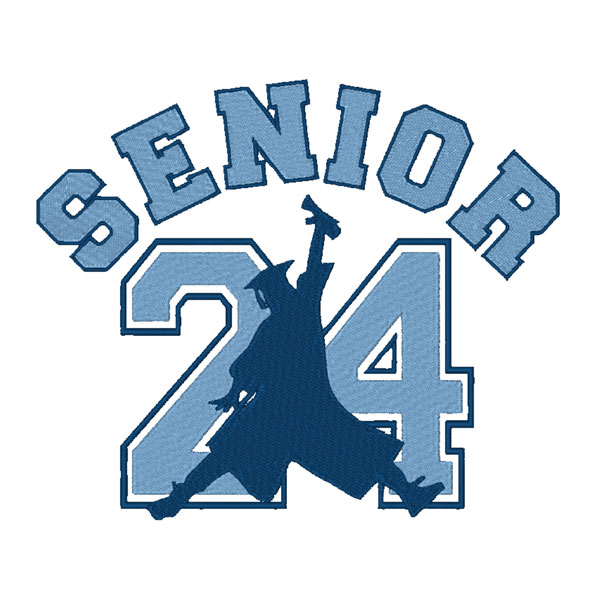 Senior Air 24 Embroidery LelesDesigns