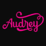 Audrey Script Font Embroidery - LelesDesigns