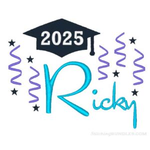 2025 Graduation Embroidery