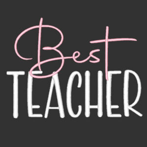 Beauty Marks Duo Embroidery Fonts best teacher