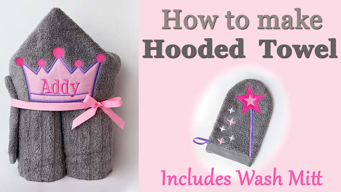 How to make hooded towel