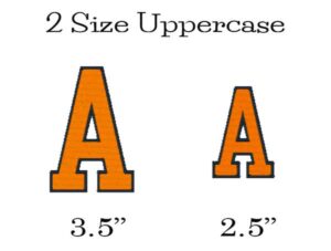 Basketball Embroidery size