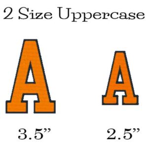 Basketball Embroidery size