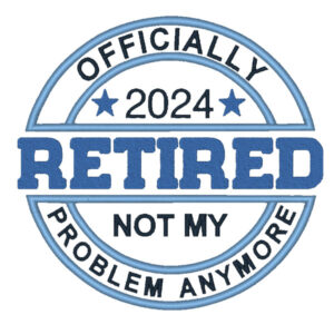 2024 Retired Embroidery