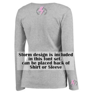 Stronger than the Storm embroidery designs