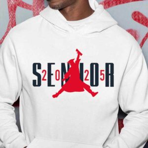 Senior 2025 Air Embroidery hoodie