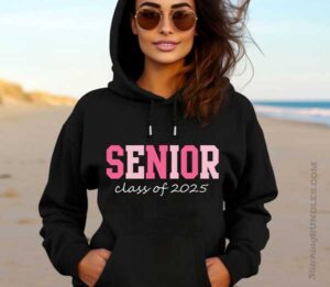 Senior Class of 2025 Embroidery design