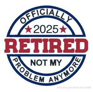 2025 Retired Embroidery