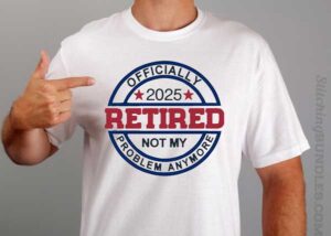 2025 Retired Embroidery shirt