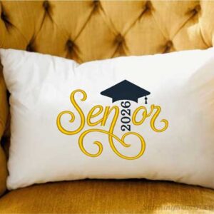 2026 Senior Embroidery pillow