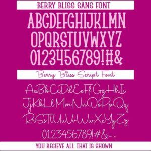 Berry Bliss Duo Embroidery Font bx