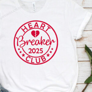 15 Heart Breaker Embroidery shirt