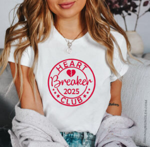 15 Heart Breaker club Embroidery