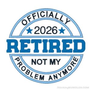 2026 Retired Embroidery