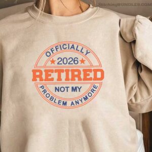 2026 Retired Embroidery retirement gift