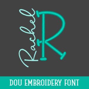 Southern Charm Duo Embroidery Font