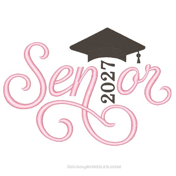 2027 senior embroidery